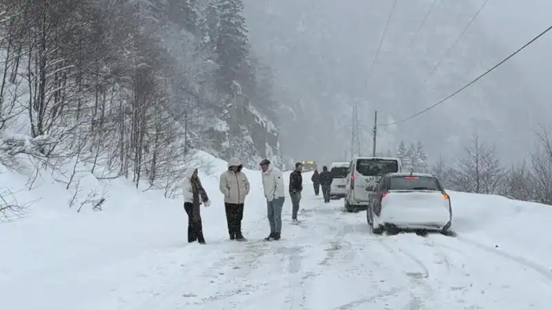 Trabzon'da Çığ Faciası: Karayolu Ulaşımına Kapandı, Hayatlar Tehlikede