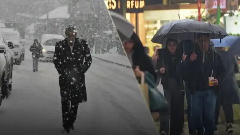Tüm Türkiye'yi Etkisi Altına Alacak 3 Günlük Yağışlar Kapıda!